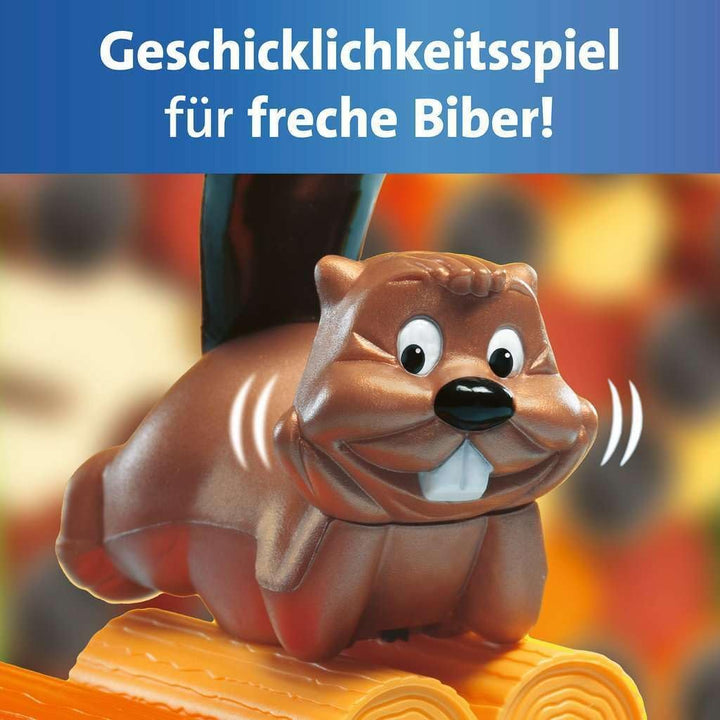 Ravensburger 22246 - Billy Biber - Geschicklichkeitsspiel für ruhige Hände - Spiel für Kinder ab 4 J