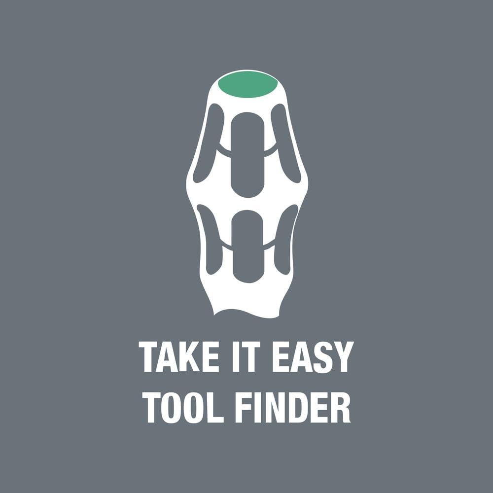 Wera 367/6 Schraubendrehersatz Kraftform Plus TORX® + Rack, 6-teilig, 05028062001 Single, Single