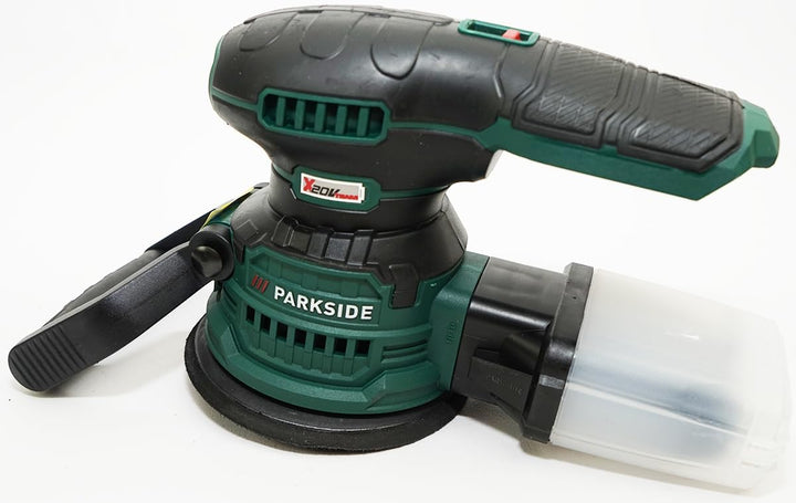 HEADNMORE® Bundle mit dem PARKSIDE® 20V Akku Exzenterschleifer PAEXS 20-Li B2 und dem HEADNMORE® Fla