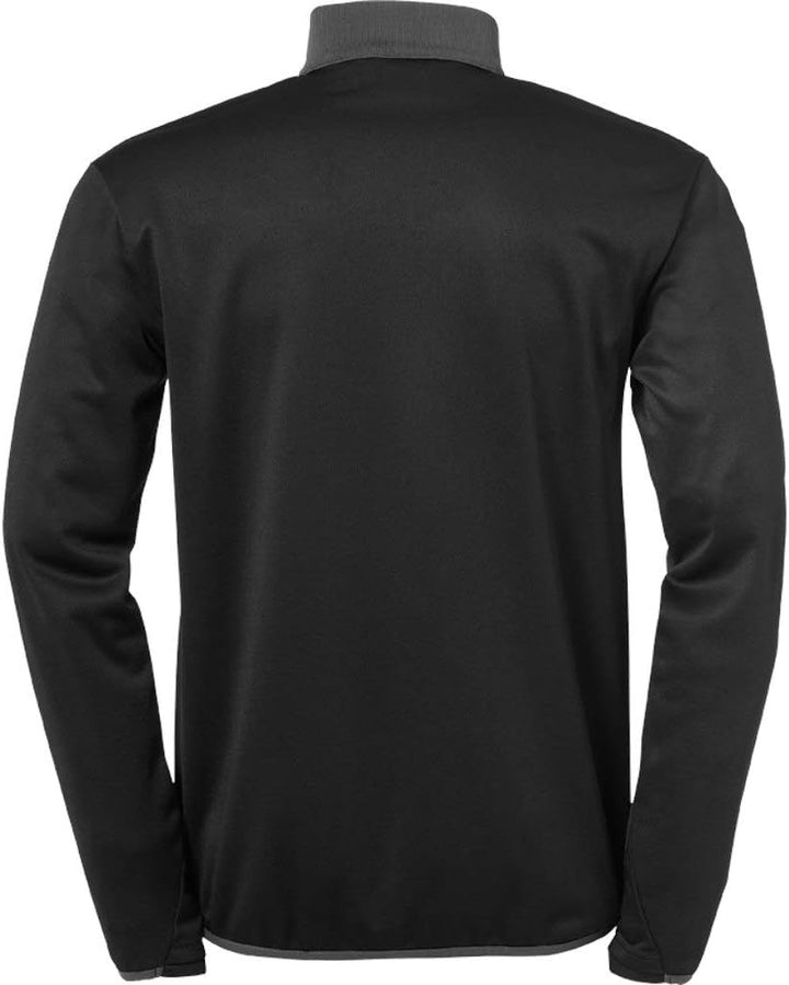 uhlsport Herren Offense 23 1/4 Zip Top Herren Sweatshirt 152 Schwarz/Anthra/Weiss, 152 Schwarz/Anthr