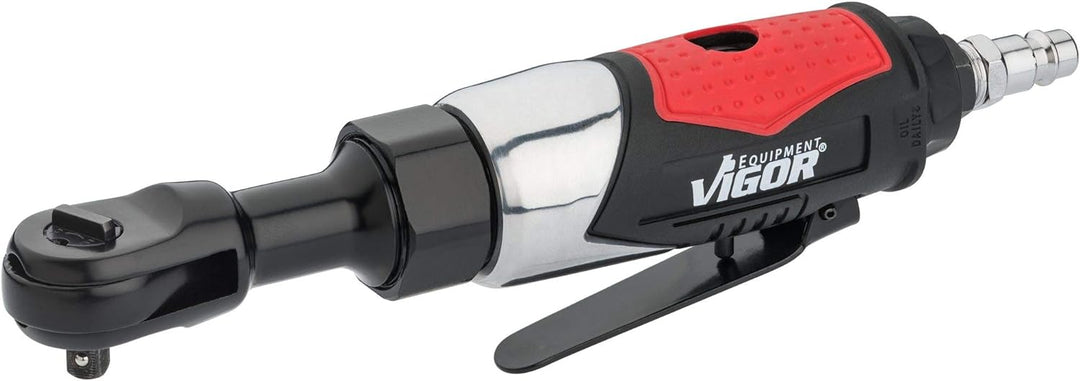 ViGOR Luft-Ratsche V5674 | Druckluft-Werkzeug mit 35,2 Nm Drehmoment, Abtrieb: Vierkant 6,3 mm, 240