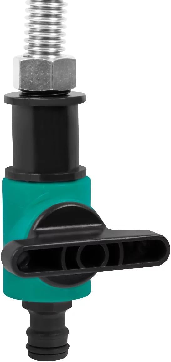 VONROC Regenfasspumpe Elektrisch - Tauchpumpe für Regenwassertonne 23V - 400W - 5200 l/h - Trockenla