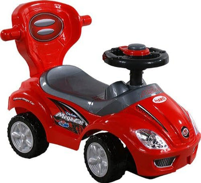 BSD Baby Spielzeugauto 381 Mega Car Deluxe Red Rot Lauflernhilfe Lauflernwagen Kinderfahrzeuge