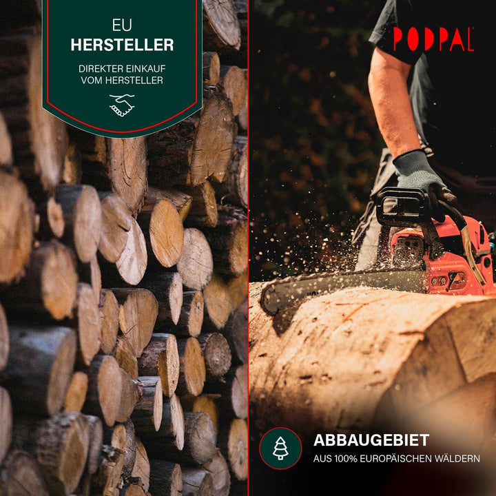 1000 Stück Herbst-Anzündwolle – 100% Holzwolle & Wachs, umweltfreundlich, geruchlos – Schnellzündend