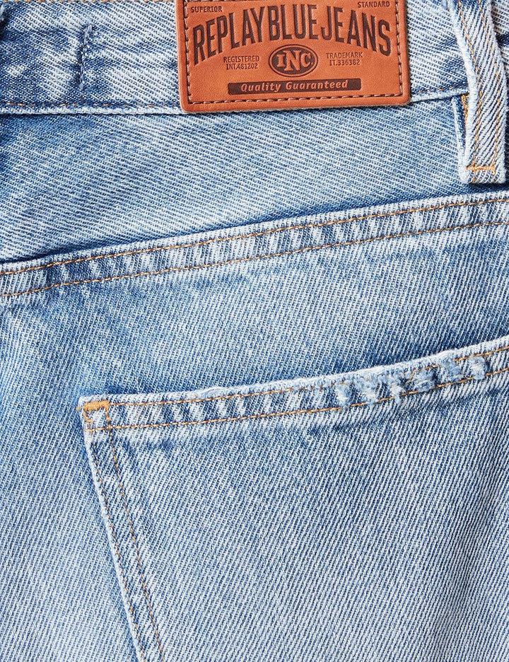 Replay Damen Jeans-Shorts 30W 010 Light Blue, 30W 010 Light Blue