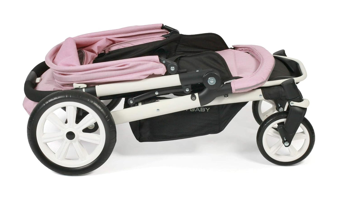 CHIC 4 BABY 157 81 Sportwagen Boomer, Sport-Kinderwagen, rosa, rosa rosa 1 Stück (1er Pack), rosa 1