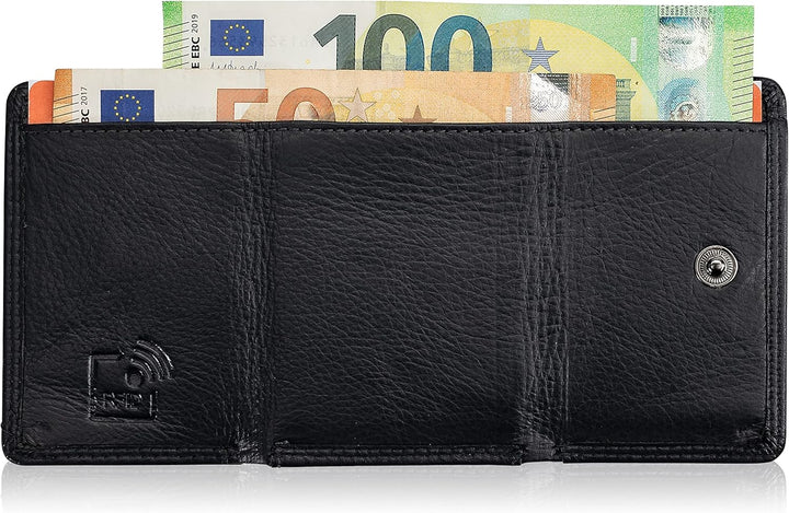 Josephine Osthoff Geldbörse Damen Portemonnaie klein KleinGeldbörse Herren Slim Münzbörse Geldbeutel