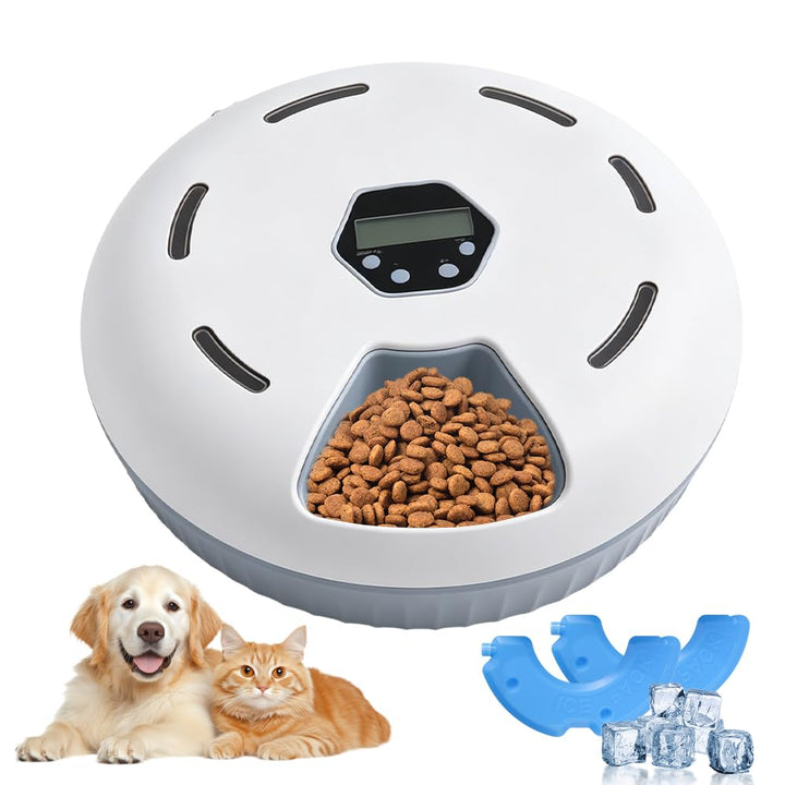 Nassfutterautomat für Katzen, HOVCEH Futterautomat Katze Nassfutter, Katzenfutter Automat Nassfutter