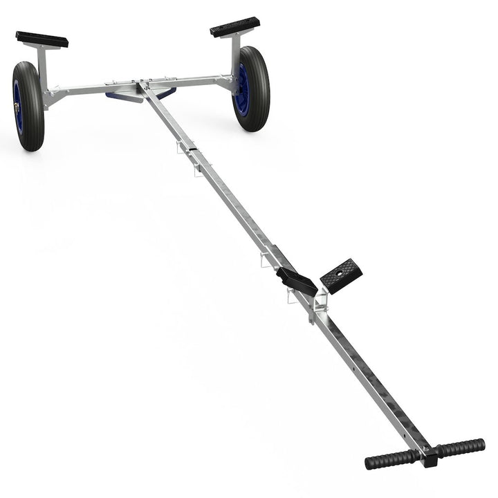 SUPROD Faltbarer Bootswagen, Slipwagen, Handtrailer, TR350 Tr350-b (Schwarz/Blau), Tr350-b (Schwarz/