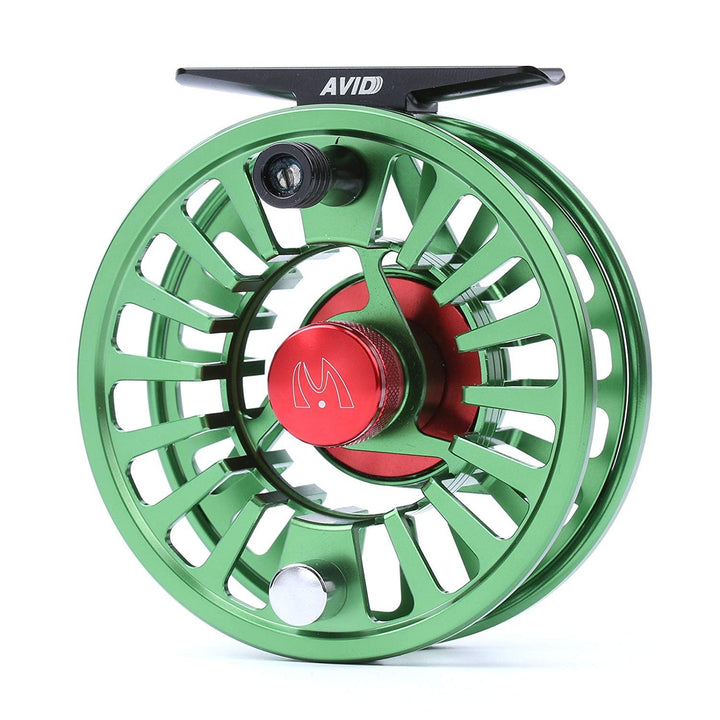 MAXIMUMCATCH Fliegenrolle Avid Serie Fliegenfischen Rollen grosser Spulenkern in 1/3, 3/4, 5/6, 7/8,