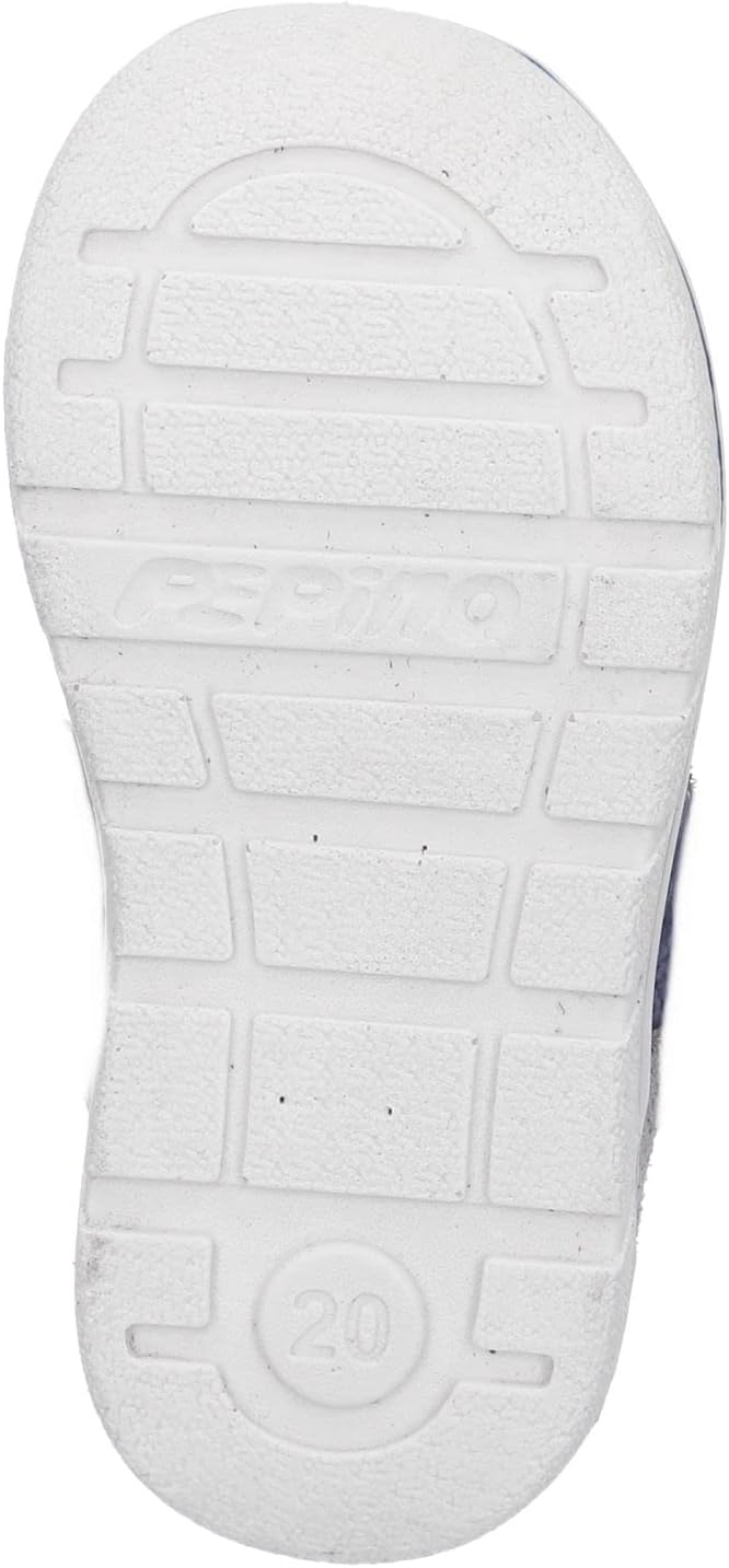 PEPINO Ricosta Mädchen und Jungen Kletthalbschuhe KASPI,Halbschuhe,WMS:Mittel 24 EU Blau 170, 24 EU
