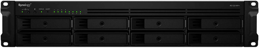 Synology RackStation RS1221RP+ NAS/Storage Server Rack (2U) Ethernet LAN Black V1500B