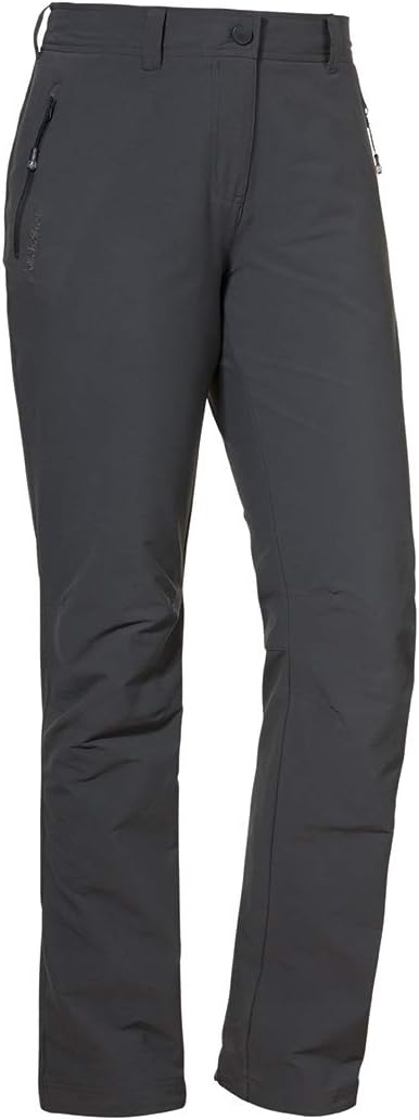 Schöffel Damen Pants Engadin, Outdoor Hose, strapazierfähige Wanderhose für Frauen, wasserabweisende