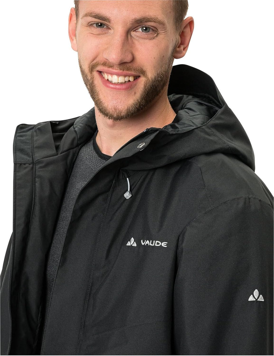 VAUDE Herren Rosemoor Padded Jacke Isolationsjacke Kunstfaserjacke 3XL Schwarz, 3XL Schwarz
