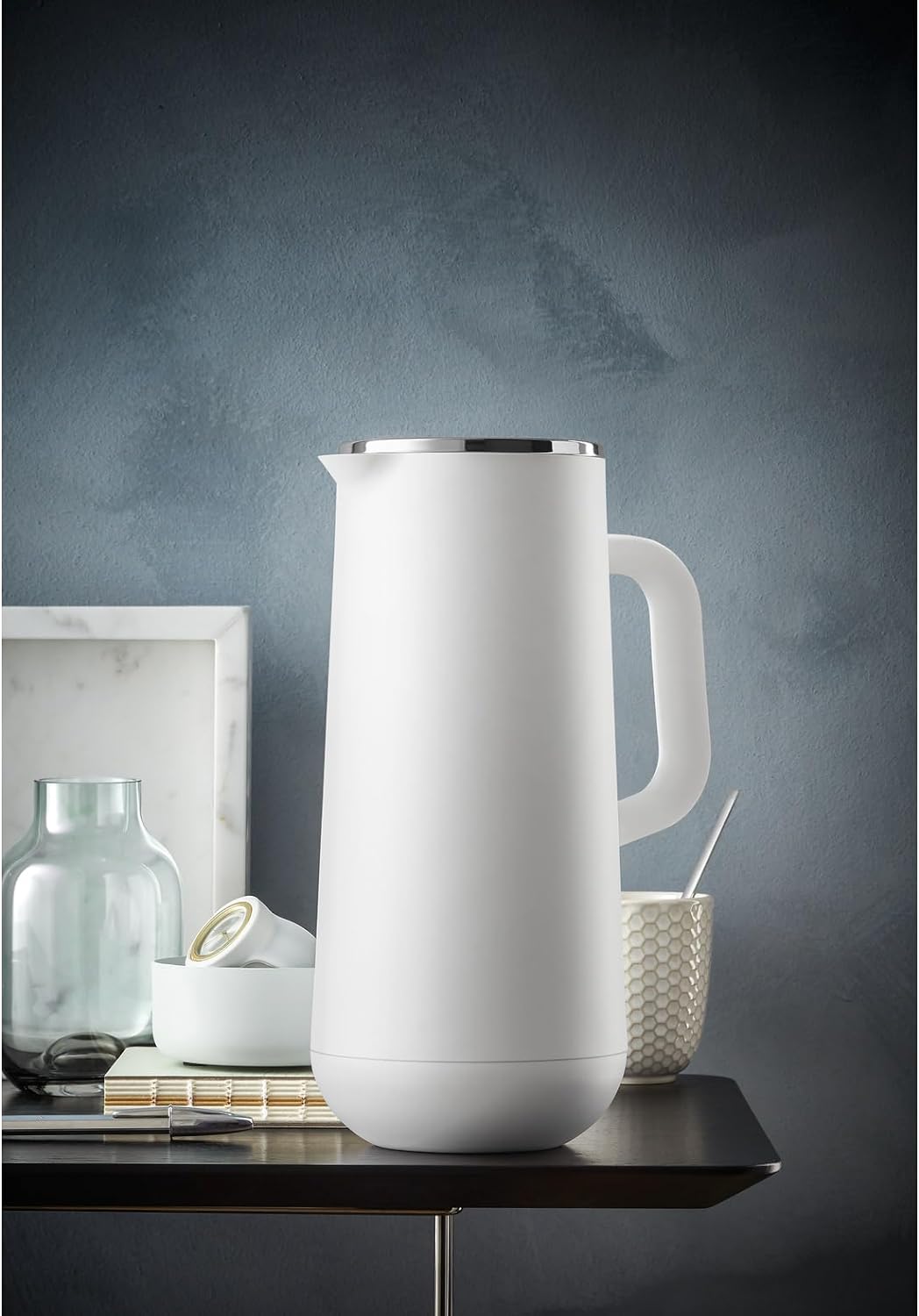 WMF Impulse Thermoskanne 1l & Touch Messerset 2-teilig, Küchenmesser mit Schutzhülle, Spezialklingen