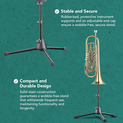 Konig & Meyer 15239 Bass trumpet/Flugelhorn stand