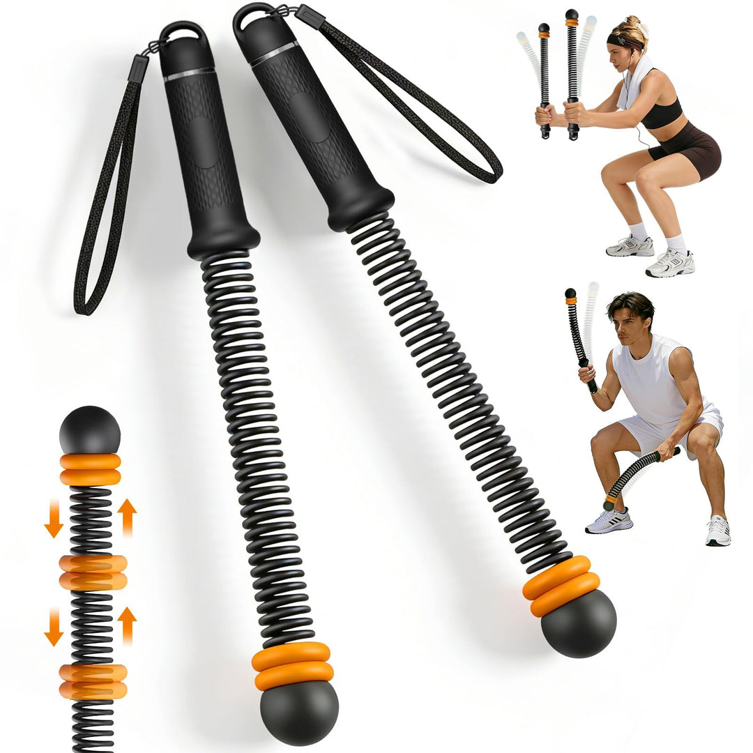 Battle Ropes, robuste, seillose Battle Ropes für Fitnessstudio und Zuhause | Gewichtete Trainingssei