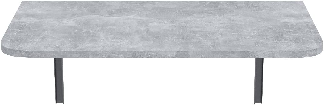 AKKE Klapptisch Wandklapptisch Esstisch - Klappbar Faltbar Platzsparend - Abgerundete Ecken - 80cm x