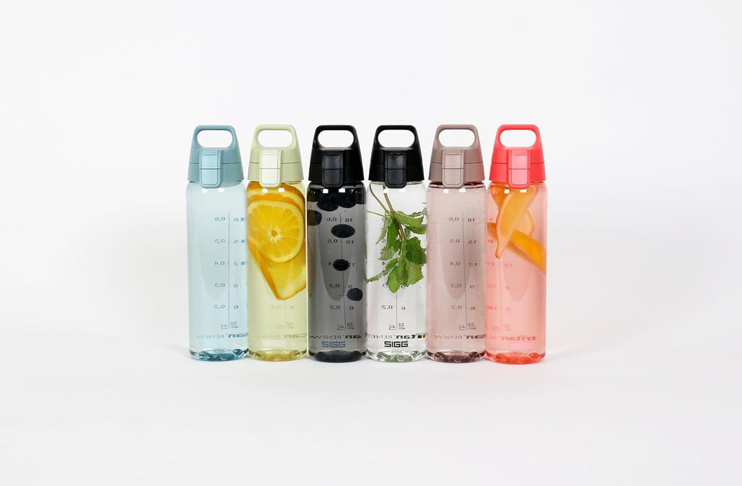 SIGG - Tritan Trinkflasche - Total Color ONE - Für Kohlensäurehaltige Getränke Geeignet - Spülmaschi