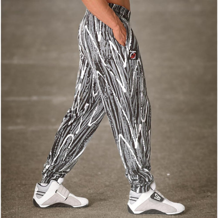 Otomix Baggy Gym Pants Stonewash S Black/White, S Black/White