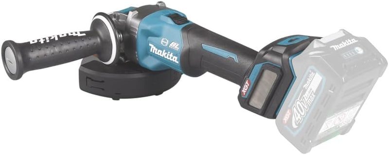 Makita GA041GZ Akku-Winkelschleifer 40V max. (ohne Akku, ohne Ladegerät), Petrol, Schwarz