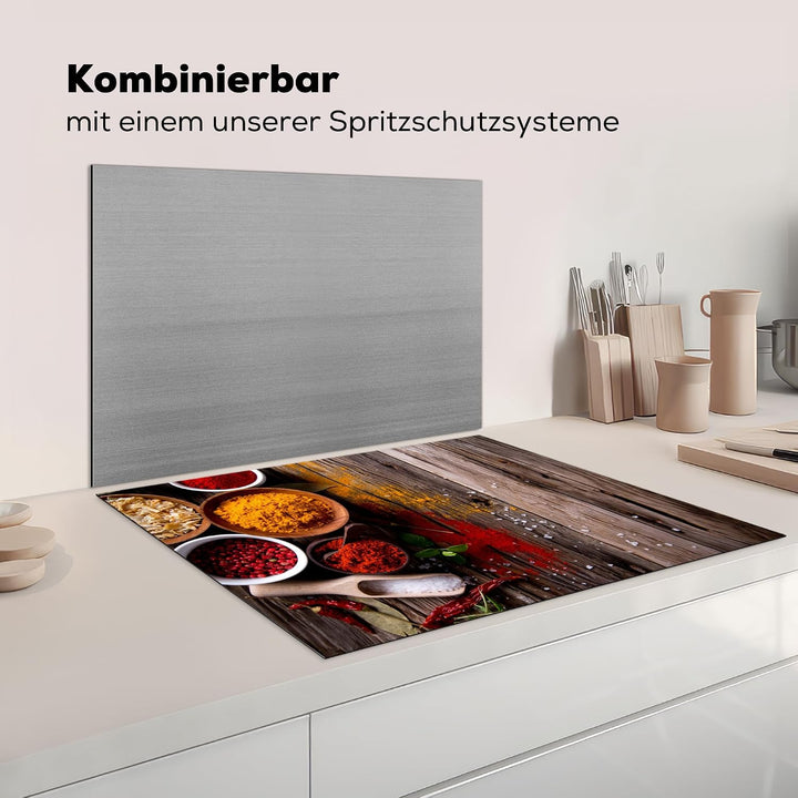 KitchenYeah© Herdabdeckplatte Einteilig Induktionsmatte Küche Abdeckung Ceranfeld Herd Abdeckplatte