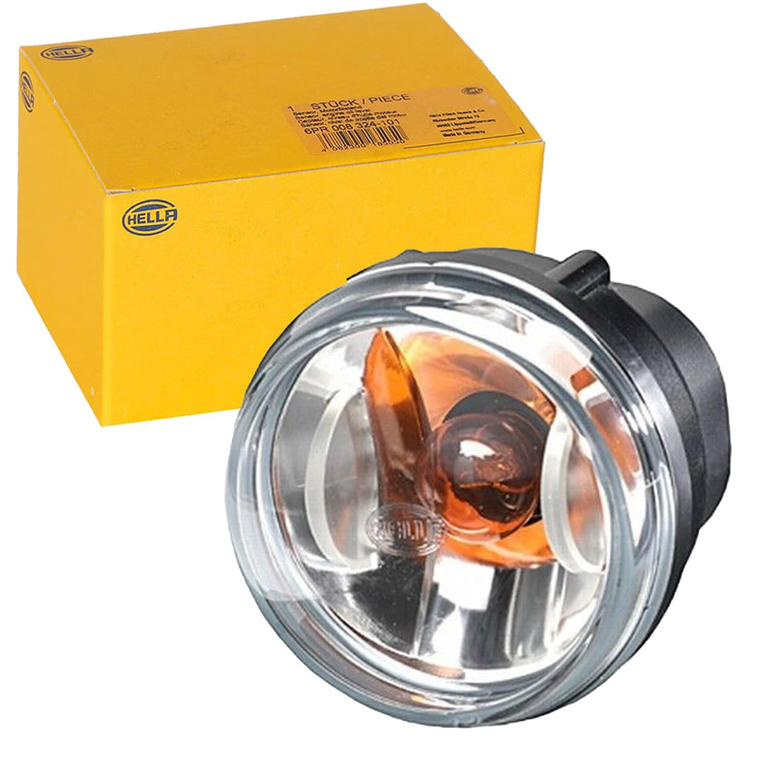 HELLA - Blinkleuchte - 90mm - Hybrid - 24V - Einbau/Schraubanschluss - vorne - Menge: 1 - 2BE 010 10