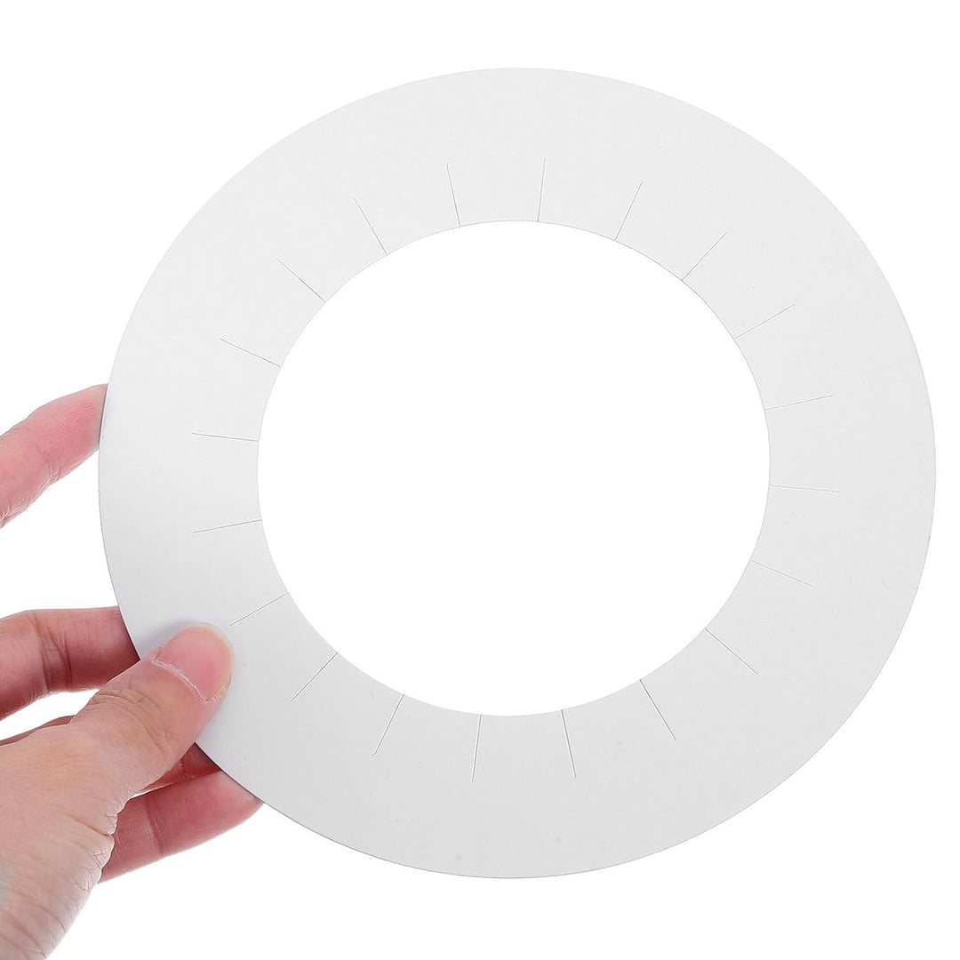 BESPORTBLE 20 Stück Schutzringe aus Weissem Papier für Wachswärmer zur Haarentfernung Wachserwärmer