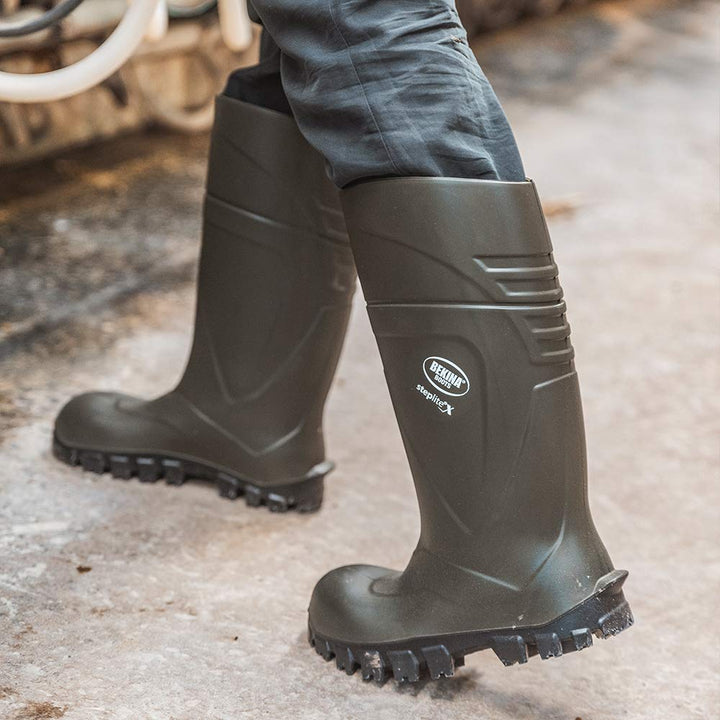 Bekina Steplite X S5 Robuste Sicherheitsstiefel für Herren und Damen mit Stahlkappe und Stahlsohle,