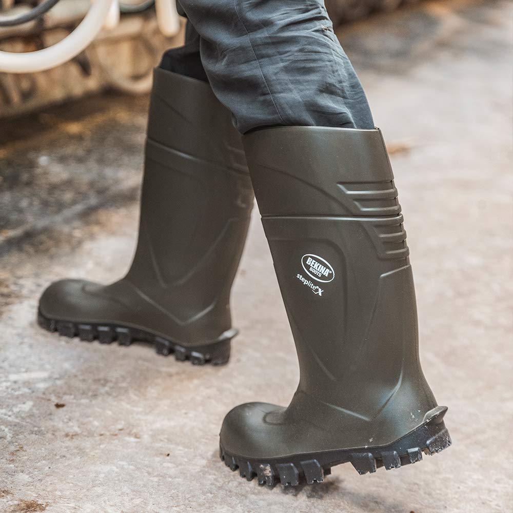 Bekina Steplite X S5 Robuste Sicherheitsstiefel für Herren und Damen mit Stahlkappe und Stahlsohle,