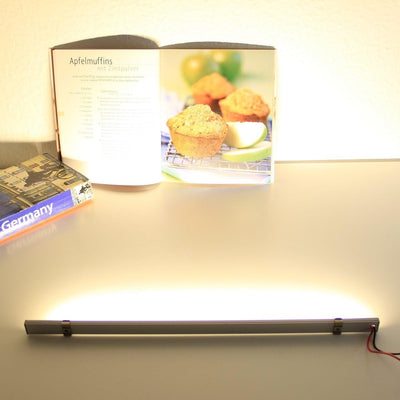 LIGHTEU, 1x lineares Licht (41 cm), 12V 5W, Berührungsschalter, LED, Kabine, unter Schrank, Wandstre