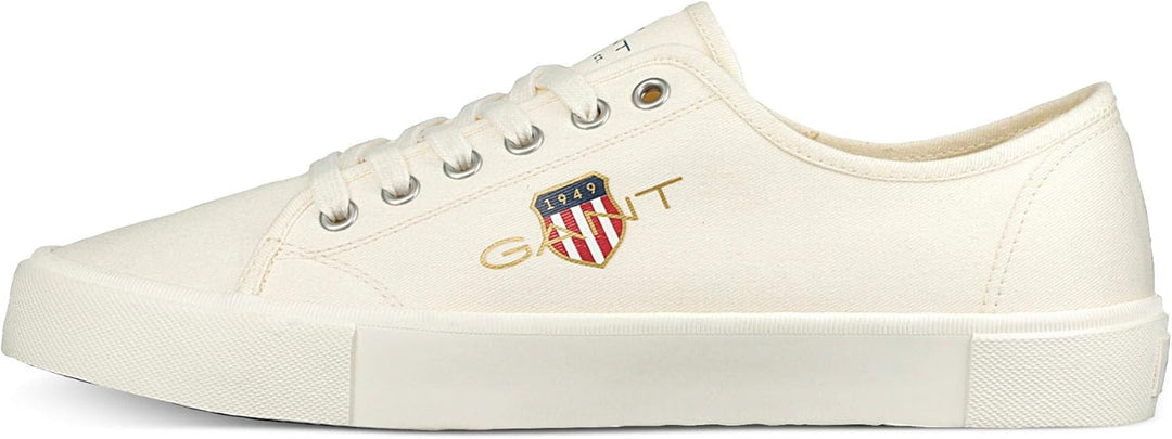 GANT Herren Billox Low Lace Shoe Sneaker 44 EU Off White, 44 EU Off White
