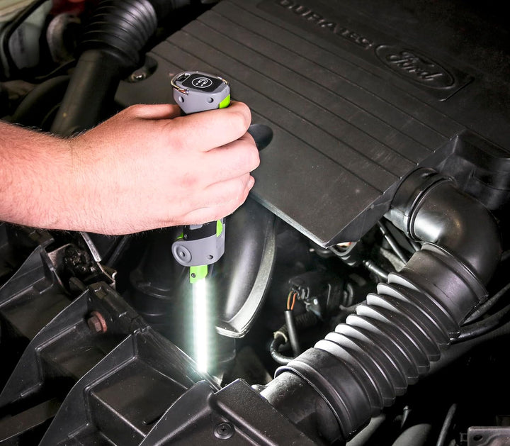 Sealey LED180 12 SMD LED + 1W LED Wiederaufladbare Slim Inspektionslampe Lithium-Ionen