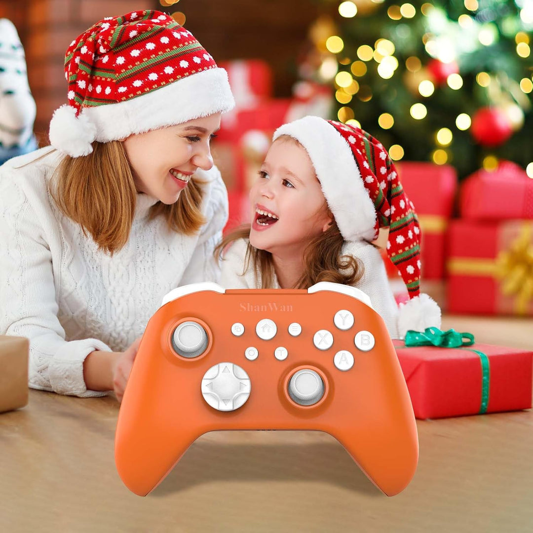 ShanWan Wireless Controller für Windows- PC, Android, iPhone, Android, Switch, Steam, Gamepad 2.4G B