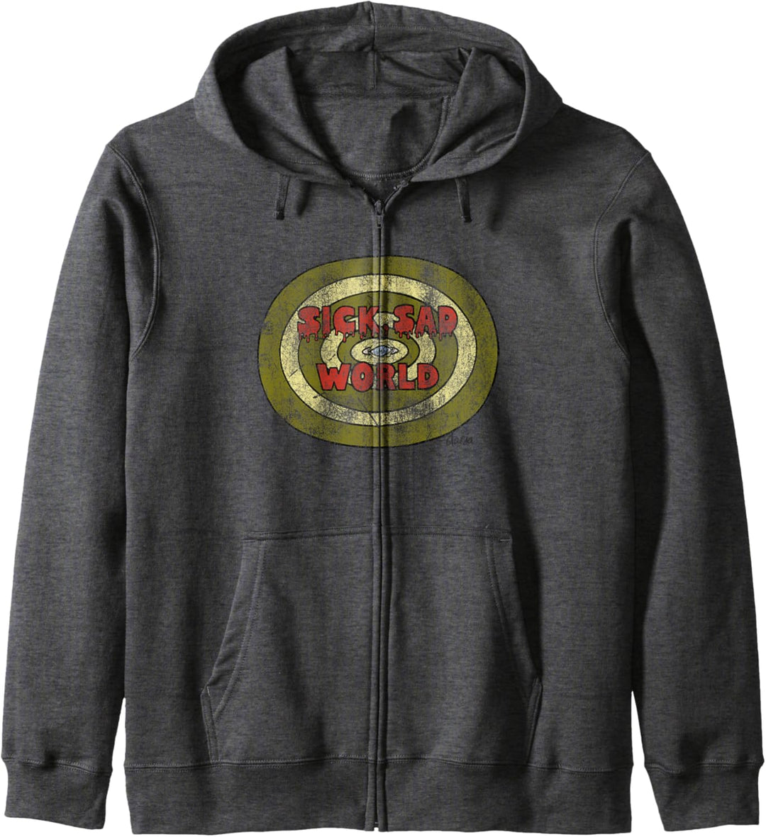 Daria Sick Sad World Inverted Logo Kapuzenjacke