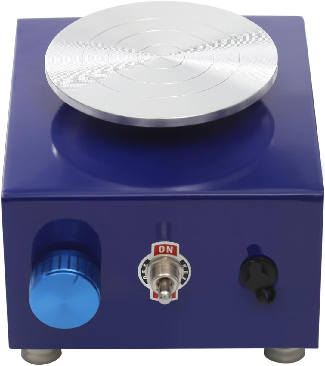 Mini Elektrisch Töpferscheibe, 2000RPM Elektrische Töpferscheibe Maschine, mit Leiser 24W Motor und
