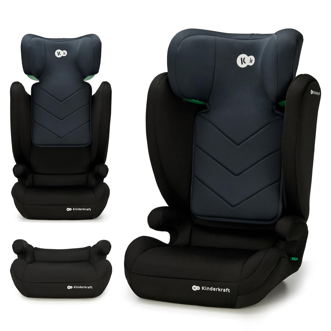 Kinderkraft I-SPARK I-Size Babyautositz, Gruppe 2/3, 100-150 cm, von 3,5 bis 12 Jahre, 15 bis 36 kg,