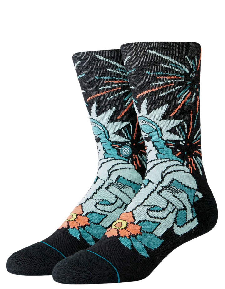 Stance Herren Socken Freedom Of Ice Cream schwarz M