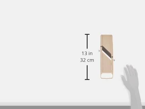 Benriner - Japanische Mandoline Elfenbein 31.5 x 9.2 x 2.4 cm - Kleines Modell Schnittbreite 64 MM -