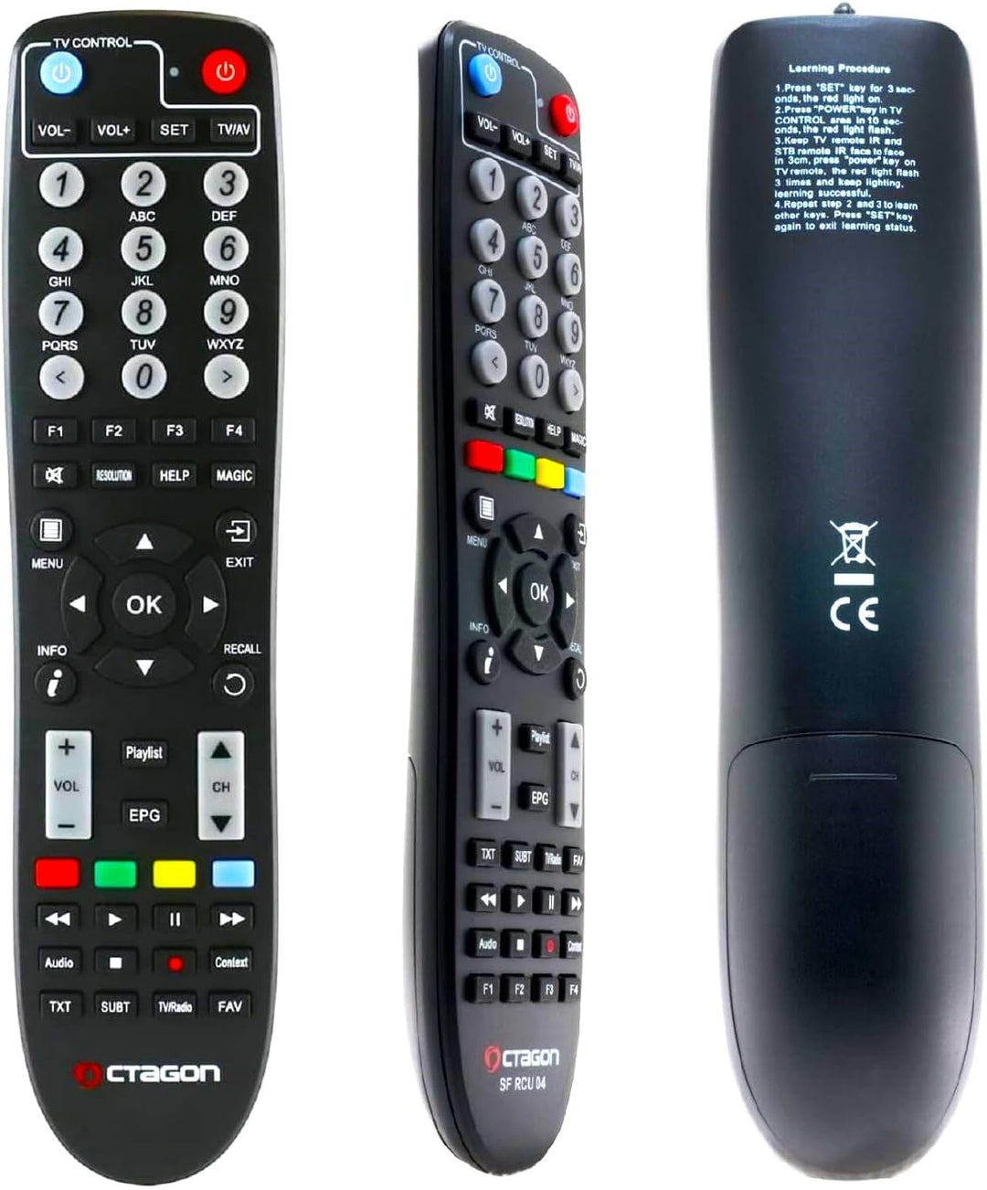 Octagon SF8008 UHD 4K Combo Receiver, Sat- Kabel- & DVB-T2 Receiver, E2 Linux & Define OS, DVB-S2X &