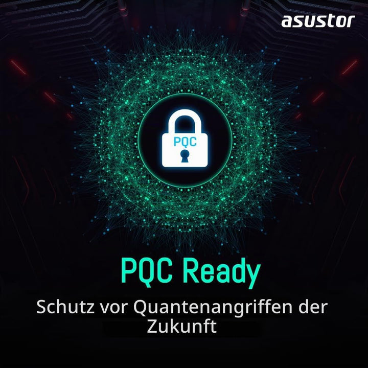 Asustor Lockerstor 10 Pro AS7110T 10 Bay NAS - Netzwerkspeicher Gehäuse, Quad Core 3.4GHz CPU, 8GB R