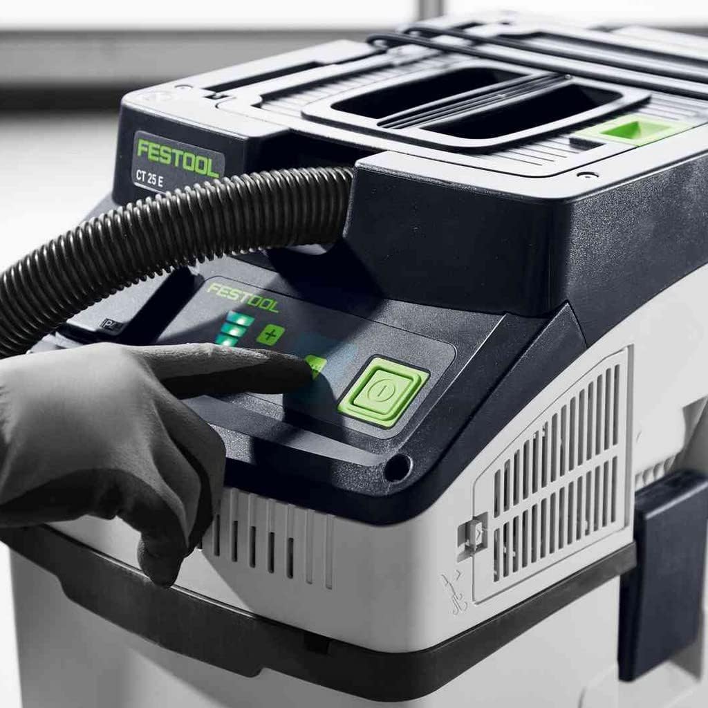 Festool Absaugmobil CT 25 E CLEANTEC (mit Hauptfilter, Saugschlauch, SELFCLEAN Filtersack5, Fugendüs