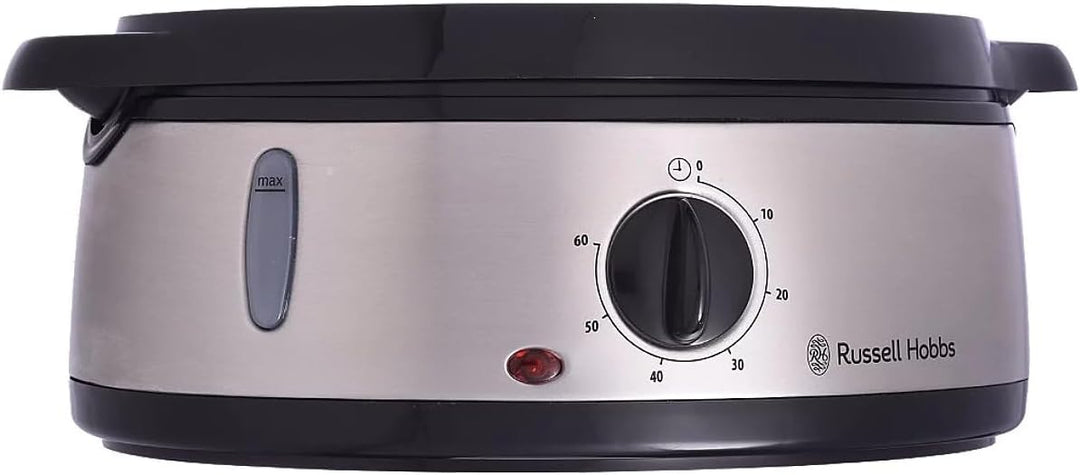 Russell Hobbs Dampfgarer [normale Grösse] 9,0l (60 Minuten Timer + Abschaltautomatik, 3 spülmaschine