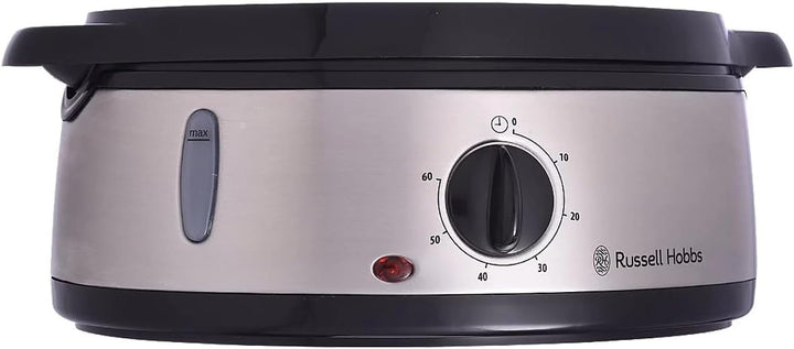Russell Hobbs Dampfgarer [normale Grösse] 9,0l (60 Minuten Timer + Abschaltautomatik, 3 spülmaschine
