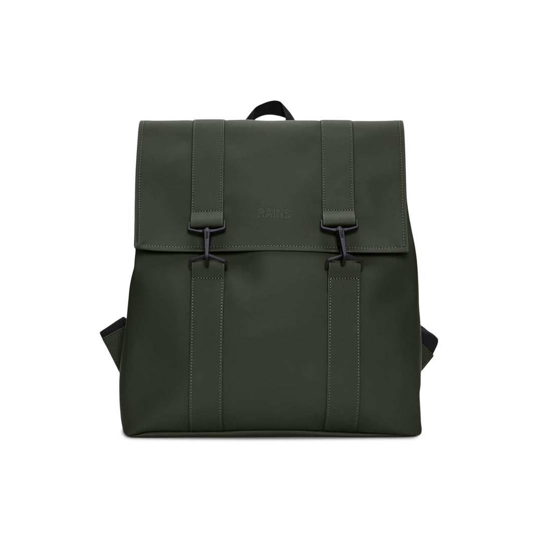 RAINS Unisex MSN Bag Rucksack, Einheitsgröße (2023 edition) Grün