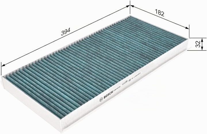 Bosch A8520 - Innenraumfilter Filter+ Antibakterielle Innenraumfilter, Antibakterielle Innenraumfilt
