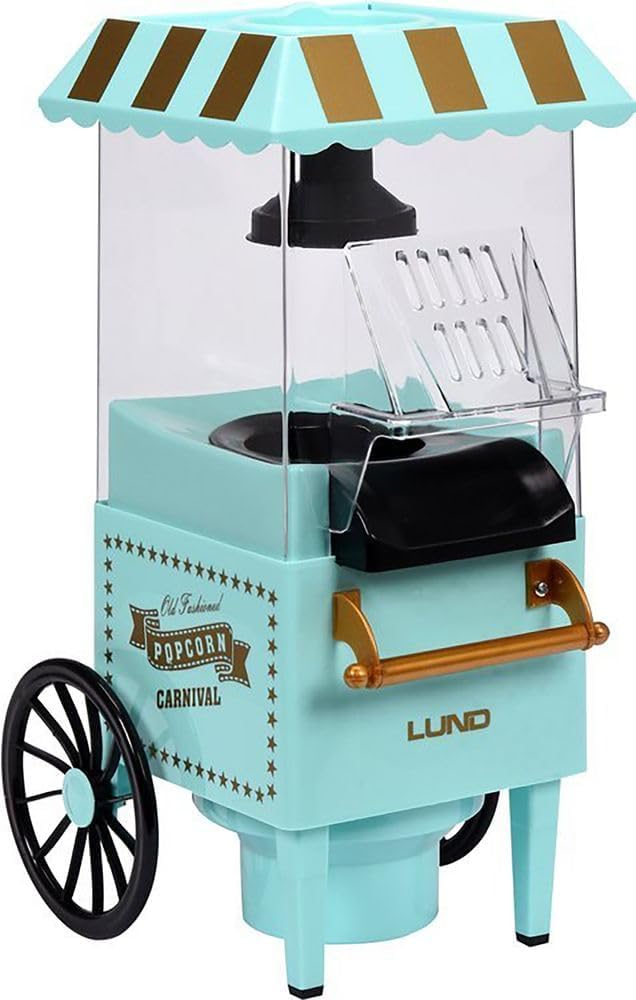 Retro Popcornmaschine Popcornmaker Popcorngerät Nostalgie Popcorn Maschine Heissluft