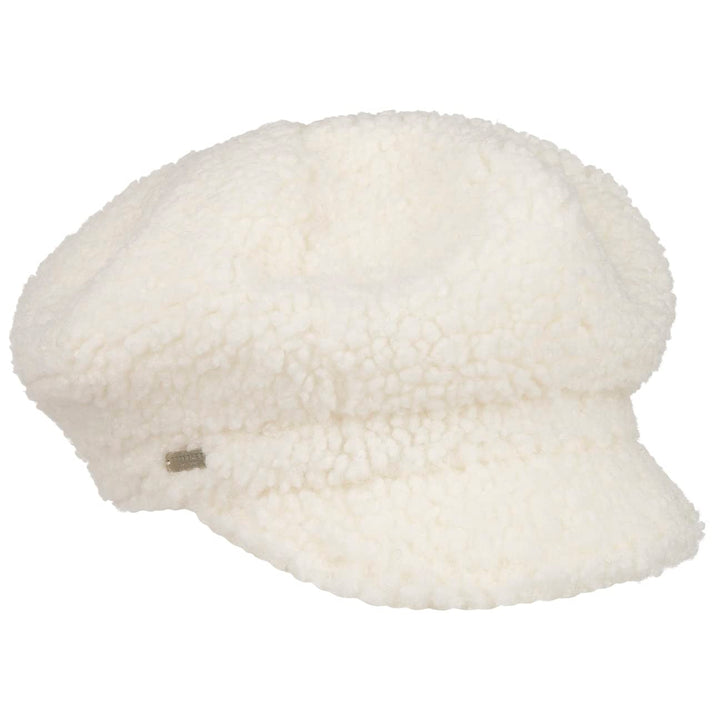 Seeberger Teddy Fur Ballonmütze Schirmmütze Damencap Wintercap Kunstfellcap Baker-Boy-Mütze Mit Schi