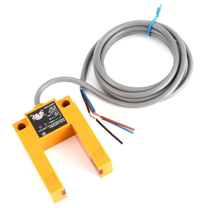 BERM E3S GS30B4 Fotoelektrischer Sensor, U-Nuten-Typ, PNP 3-Draht NO, DC10-30V 200mA, Schnelle Reakt