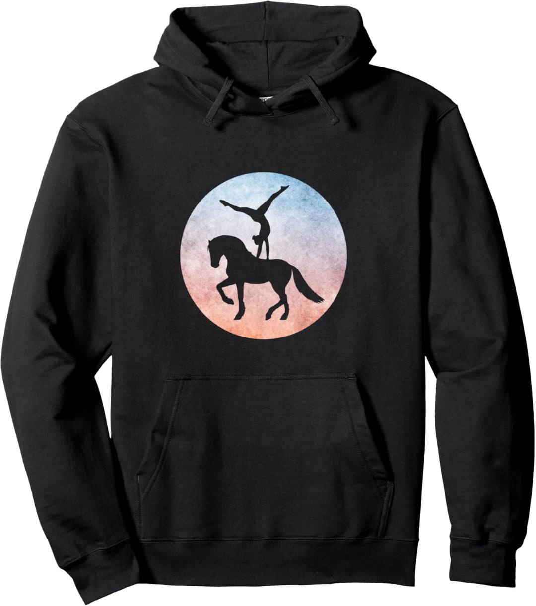 Voltigieren Voltigierer Volti Pferde Pullover Hoodie